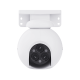 Cámara PT / Wi-Fi / Triple Lente / Panorámica 360° / Resolución 2k+ / Visión Nocturna a color  / IA Detección de Humanos y Vehiculos / Alarma con Sirena y Luz / IP67