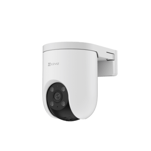 Cámara PT / Wi-Fi / Resolución 3 Megapixel (2K) / Audio de Dos Vías / Visión Nocturna en Color / AI Detección de Humanos y Vehículos / Defensa Activa con Sirena y Luz Estroboscópica / IP65 