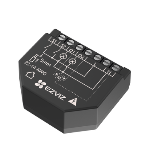 Relevador Wi-Fi  Inteligente / 2 Salidas Para 2 Apagadores / Ideal Para Control de Iluminación / Control Remoto / Horarios Personalizados / Registro de Consumo / 110-240VCA 