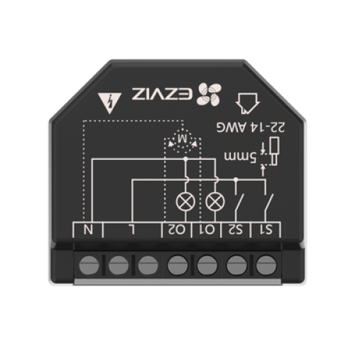 Relevador Wi-Fi  Inteligente / 2 Salidas Para 2 Apagadores / Ideal Para Control de Iluminación / Control Remoto / Horarios Personalizados / Registro de Consumo / 110-240VCA 