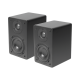 PAR de Altavoces de Estantería | Woofer  de 4'' | Tweeter de 1 | Acabado negro mate | 40 watts | 8ohms