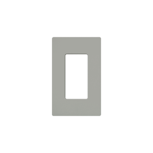 Tapa Color Gris para interruptor o dimmer Lutron, 1 gang, limpio y moderno Tapa Color Gris para interruptor o dimmer Lutron, 1 gang, limpio y moderno