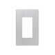 Tapa Color Metálico para interruptor o dimmer Lutron, 1 gang, limpio y moderno
