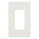 Tapa Color Blanco para interruptor o dimmer Lutron, 1 gang, limpio y moderno