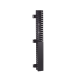 Organizador Vertical IN-Cabinet, Sencillo (Solo Frontal), Para Uso Con Gabinetes Panduit, Montaje Frontal en Riel de Rack, 40 UR, 2.25 in de Ancho, Color Negro