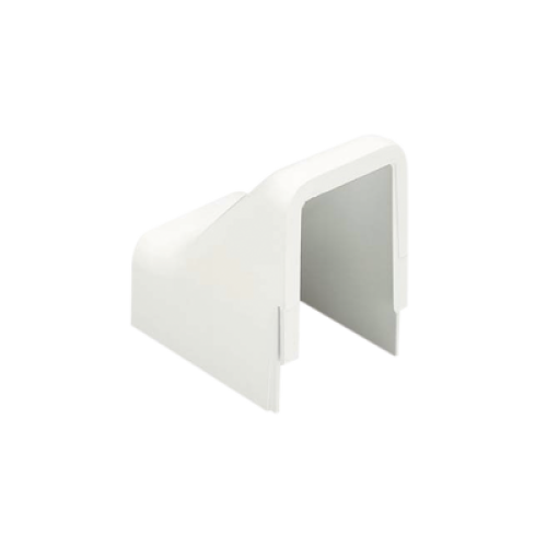 Conexión para techo falso/entrada, para uso con canaleta LD10, material ABS, Color Blanco Mate