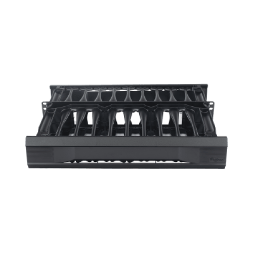 Organizador de Cables Horizontal CableTek, Doble (Frontal y Posterior), Para Rack de 19in, 2 UR