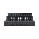 Organizador de Cables Horizontal CableTek, Doble (Frontal y Posterior), Para Rack de 19in, 2 UR