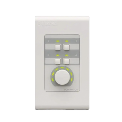Panel de Control Digital | 1 Volumen | 4 Switches Configurables | Compatible con Procesadores Serie MA, PA, y MTX