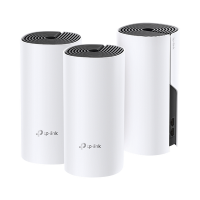 KIT 3 Routers Inalámbricos MESH Interior para Hogar / Doble Banda Wi-Fi 5 AC1200 Mbps / 2 Puerto Gigabit WAN/LAN / 2 Antenas Internas / Administración Mediante la App Deco (iOS, Android) 