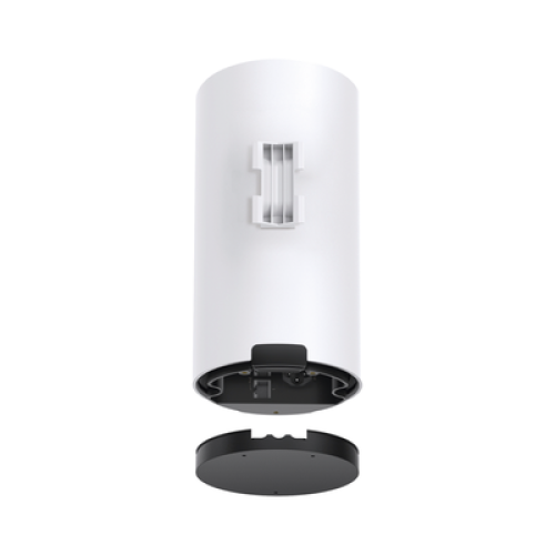 Router Inalámbrico MESH Exterior para Hogar / Doble Banda Wi-Fi 6 AX3000 Mbps / 2 Puerto Gigabit WAN/LAN / Puertos PoE 802.3 af/at Entrada / 2 Antenas Internas / Protección IP65 / Administración Mediante la App Deco (iOS, Android) 