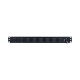 PDU Básico de Montaje en Rack, Con 10 Salidas NEMA 5-15R y Protección Contra Sobretensiones,  Enchufe de Entrada NEMA 5-15P, de 19in, 1UR, 15 Amp, 120 Vca 