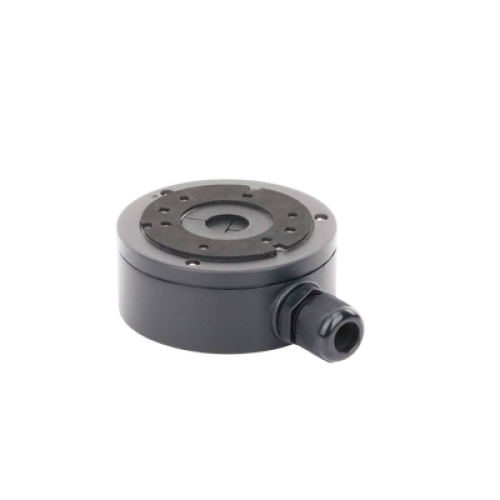 Caja de Conexión de Metal Color Negro / Exterior IP66 / Compatible con DS-2CD1043G2-LIUF/BLACK & DS-2CD2043G2-I(U)(BLACK) 