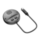 Accesorio para Audio de 2 Vías /  Compatible con DVR Móvil HIKVISION / Conector Tipo Aviación / Micrófono y Altavoz Integrados 