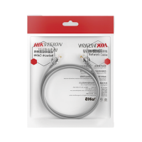 Cable de Parcheo (Patch Cord) / UTP / Cat. 6 (24 AWG) / 10 Metros (32.81 Pies) / Color Gris / Ideal para PoE+ / Interior Cable de Parcheo (Patch Cord) / UTP / Cat. 6 (24 AWG) / 10 Metros (32.81 Pies) / Color Gris / Ideal para PoE+ / Interior
