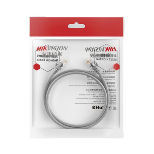 Cable de Parcheo (Patch Cord) / UTP / Cat. 6 (24 AWG) / 10 Metros (32.81 Pies) / Color Gris / Ideal para PoE+ / Interior