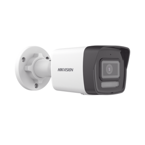 [Dual Light] Bala IP 2 Megapixel / Lente 2.8 mm / 30 mts IR + 30 mts Luz Blanca / Micrófono Integrado / ACUSENSE Lite / Exterior IP67 / H.265 / PoE  / Micro SD
