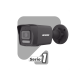 [Dual Light] Bala IP 4 Megapixel / Color Negro /  Lente 2.8 mm / 30 mts IR + 30 mts Luz Blanca / Micrófono Integrado / ACUSENSE Lite / Exterior IP67 / H.265 / PoE  / Micro SD