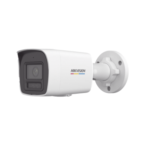 [Dual Light + ColorVu] Bala IP 4 Megapixel / Lente 2.8 mm / 30 mts IR + 30 mts Luz Blanca / Micrófono Integrado / ACUSENSE Lite / Exterior IP67 / dWDR / PoE / Micro SD 