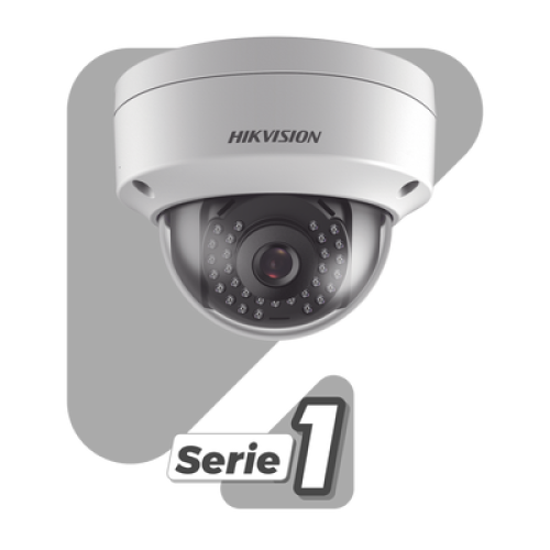 Domo IP 4 Megapixel / Lente 2.8 mm / 30 mts IR / WDR 120 dB / Exterior IP67 / Hik-Connect P2P / H.265+ / PoE / ONVIF Domo IP 4 Megapixel / Lente 2.8 mm / 30 mts IR / WDR 120 dB / Exterior IP67 / Hik-Connect P2P / H.265+ / PoE / ONVIF
