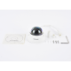 Domo IP 4 Megapixel / Lente 2.8 mm / 30 mts IR / WDR 120 dB / Exterior IP67 / Hik-Connect P2P / H.265+ / PoE / ONVIF Domo IP 4 Megapixel / Lente 2.8 mm / 30 mts IR / WDR 120 dB / Exterior IP67 / Hik-Connect P2P / H.265+ / PoE / ONVIF