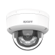 Domo IP 4 Megapixel / Lente 2.8 mm / Dual Light (30 mts IR + 30 mts Luz Blanca) / Micrófono Integrado / Antivandálico IK08 / ACUSENSE Lite / Exterior IP67 / H.265 / PoE / ONVIF / Micro SD