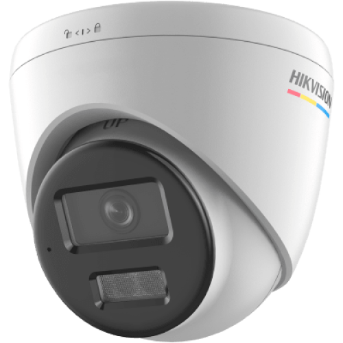 [ColorVu 3.0 + MD 3.0] Turret IP 2 Megapixel / Lente 2.8 mm / 30 mts IR + 30 mts Luz Blanca / Micrófono Integrado / ACUSENSE Lite / Exterior IP67 / dWDR / PoE / Micro SD 