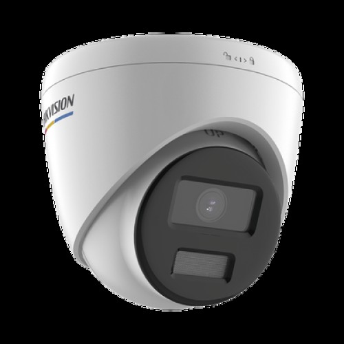Turret IP 4 Megapixel / Imagen a Color 24/7 / PoE / Lente 2.8 mm / Luz Blanca 30 mts / Exterior IP67 / WDR 120 dB / H.265+ / ONVIF 