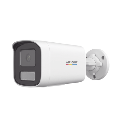 [Dual Light + ColorVu] Bala IP 2 Megapixel / Lente 4 mm / 50 mts IR + 50 mts Luz Blanca / Micrófono Integrado / ACUSENSE Lite / Exterior IP67 / dWDR / PoE / Micro SD 