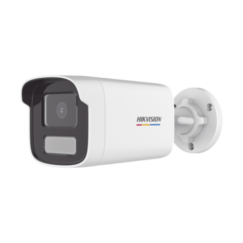 Bala IP 4 Megapixel / ACUSENSE Lite (Detección de Movimiento en Humanos y Vehículos) / Lente 4 mm / Imagen a Color 24/7 / Luz Blanca 50 mts / Exterior IP67 / WDR 120 dB / PoE / Onvif 