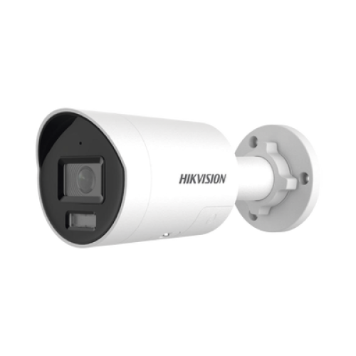 [Dual Light + ColorVu 3.0 + HikAI] Bala IP 8 Megapixel / Lente 2.8 mm / 40 mts IR + Luz Blanca / 2 Microfonos Integrados / Exterior IP67 / Estrobo Luz Blanca /  WDR 130 dB / ACUSENSE 3.0 / Metal / NEMA 4X / ACUSEARCH