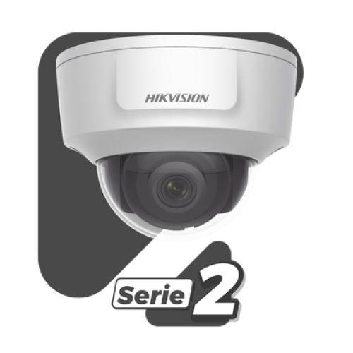 Domo IP 2 Megapixel / Lente 2.8 mm / Salida HDMI (1080p) para Usar en Monitor / Uso en Centros Comerciales / 30 Mts IR EXIR / IP42 / IK10 / WDR 120 dB / PoE / Micro SD