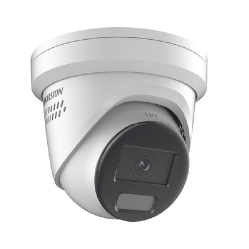 [Dual Light + ColorVu] Turret IP 4 Megapixel / Lente 2.8 mm / 30 mts IR + 30 mts Luz Blanca / Exterior IP67 / Luz Intermitente y Alerta de Audio / Micrófono Integrado / Videoanaliticos (Filtro de Falsas Alarmas) / WDR 130 dB / Captura Facial