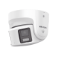 [PROTECCIÓN ACTIVA] Turret IP Panorámica 8 Megapíxel / 2 Lentes 4 mm (180°) / Imagen a Color 24/7 (ColorVu) / PoE / WDR 130° / IP67 / ACUSENSE / Luz Estroboscópica y Alarma Audible / 30 mts Luz Blanca / Micro SD