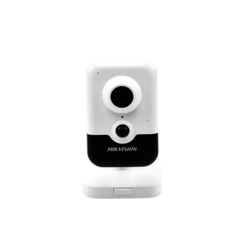 Cubo IP 4 Megapixel / Serie PRO / Lente 2.8 mm / 10 mts IR EXIR / PoE / Sensor PIR / H.265+ / Interior / Audio de Dos Vías / PoE / MicroSD / ONVIF