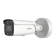Bullet IP 4 Megapixel / Imagen a Color 24/7 / Lente 3.6 - 9 mm / Luz Blanca 60 mts / WDR 130 dB / Exterior IP67 / Captura Facial / Videoanaliticos (Filtro de Falsas Alarmas) / MicroSD / ACUSEARCH