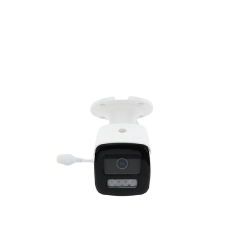 [Dual Light + ColorVu] Bala IP 4 Megapixel / Lente 4 mm / 60 mts IR + 60 mts Luz Blanca / Exterior IP67 /   WDR 130 dB / Videoanaliticos (Filtro de Falsas Alarmas) / Captura Facial / ACUSEARCH