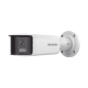 [FlexVu] [PROTECCIÓN ACTIVA] Bala IP Panorámica 4 Megapixel / 2 Lentes 2.8 mm (180°) / Imagen a Color 24/7 (ColorVu) / PoE / WDR 130° / IP67 / ACUSENSE / Luz Estroboscópica y Alarma Audible / 40 mts Luz Blanca / Micro SD