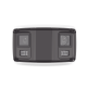 [FlexVu] [PROTECCIÓN ACTIVA] Bala IP Panorámica 8 Megapixel (4K) / 2 Lentes 4 mm (180°) / Imagen a Color 24/7 (ColorVu) / PoE / WDR 130° / IP67 / ACUSENSE / Luz Estroboscópica y Alarma Audible / 40 mts Luz Blanca / Micro SD