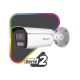 [Dual Light + ColorVu] Bala IP 8 Megapixel / Lente 4 mm / 60 mts IR + 60 mts Luz Blanca / Exterior IP67 / Luz Intermitente y Alerta de Audio / Micrófono Integrado / Videoanaliticos (Filtro de Falsas Alarmas)  / ACUSEARCH