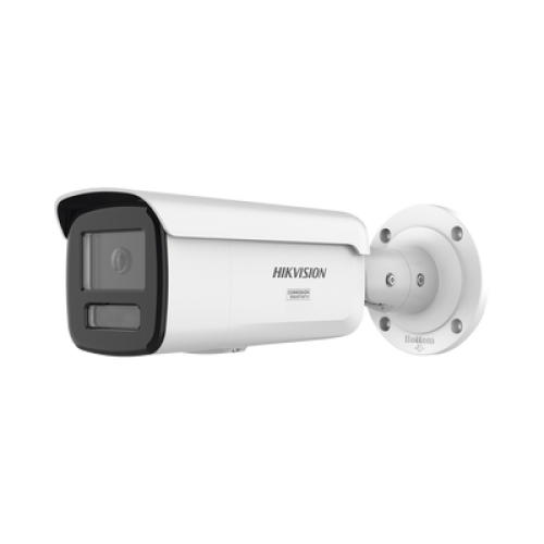 [Dual Light + ColorVu 3.0 + HikAI] Bala IP 8 Megapixel / Lente 4 mm / 60 mts IR + Luz Blanca / Exterior IP67 / WDR 130 dB / ACUSENSE 3.0 / Metal / NEMA 4X / ACUSEARCH
