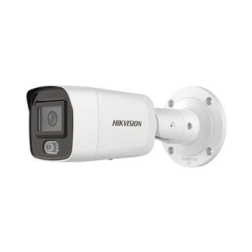 Bala IP 4 Megapixel / Imagen a color 24/7 / Lente 2.8 mm / Luz Blanca 40 mts / Exterior IP67 / WDR 120 dB / Audio y Alarma / Captura Facial / Onvif / MicroSD