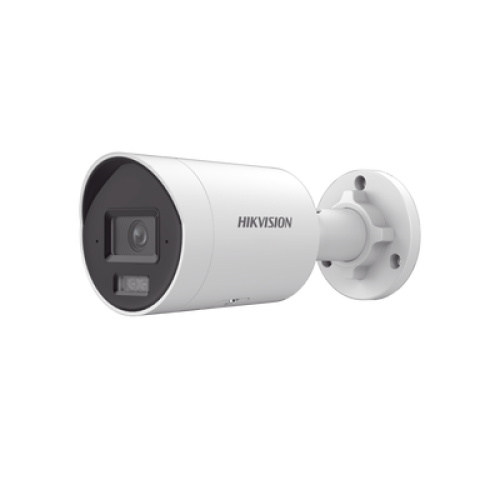 Bala IP 4 Megapixel / Lente 2.8 mm /  Dual Light (40 mts IR + 40 mts Luz Blanca) / Darkfighter S / Microfono Integrado /  Exterior IP67 / WDR 130 dB / 4 Analíticos: AcuSense, Deteccion Facial, Conteo de Personas por Cruce y Zona