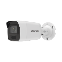 Bala IP 6 Megapixel / Lente 2.8 mm / 40 mts IR / Exterior IP67 / PoE / ACUSENSE / DARKFIGHTER / Alarmas y Audio I/O / ONVIF / Micro SD / 4 Analíticos: AcuSense, Deteccion Facial, Conteo de Personas por Cruce y Zona