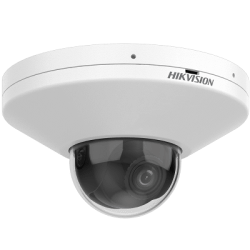 [Hik AI] Mini Domo IP 4 Megapixel / Lente 2 mm / Ideal para Elevadores / Diseño Compacto / ColorVu / 2 Micrófonos Integrados / Interior / ACUSENSE / Captura Facial / PoE / WDR 130 dB / ONVIF / Micro SD
