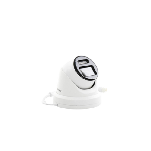 Turret IP 8 Megapixel / Imagen a color 24/7 / Lente 2.8 mm / Micrófono Integrado /Luz Blanca 40 mts / Exterior IP67 / Micrófono Integrado / WDR 130 dB / Entrada y salida de Audio y Alarma / Onvif / MicroSD