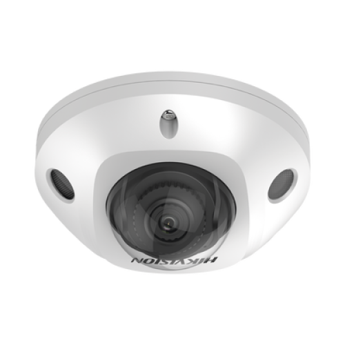 Mini Domo IP 6 Megapixel / Lente 2.8 mm / 30mts IR EXIR / Micrófono Integrado / Exterior IP67 / IK08 / PoE / DARKFIGHTER / Alarmas y Audio I/O / ONVIF / Micro SD / 4 Analíticos: AcuSense, Deteccion Facial, Conteo de Personas por Cruce y Zona