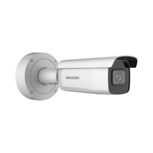 Bala IP 8 Megapixel (4K) / Lente Mot. 2.7 a 13.5 mm / 60 mts IR EXIR / Exterior IP66 / IK10 / DARKFIGHTER / Audio y Alarma I/O / PoE+ / ONVIF / Micro SD / 4 Analíticos: AcuSense, Deteccion Facial, Conteo de Personas por Cruce y Zona