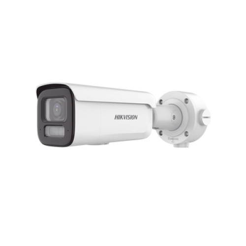 Bala IP 8 Megapixel / Lente Mot. 2.7 a 13.5 mm / Dual Light (60 mts IR + 60 mts Luz Blanca) / Darkfighter S / Exterior IP67  / IK10 / WDR 130 dB / 4 Analíticos: AcuSense, Deteccion Facial, Conteo de Personas por Cruce y Zona
