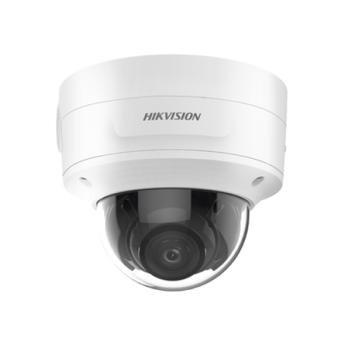 Domo IP 8 Megapixel (4K) / Lente Mot. 2.7 a 13.5 mm / 40 mts IR EXIR / Exterior IP66 / IK10 / DARKFIGHTER / Audio y Alarma I/O / PoE+ / ONVIF / Micro SD / 4 Analíticos: AcuSense, Deteccion Facial, Conteo de Personas por Cruce y Zona
